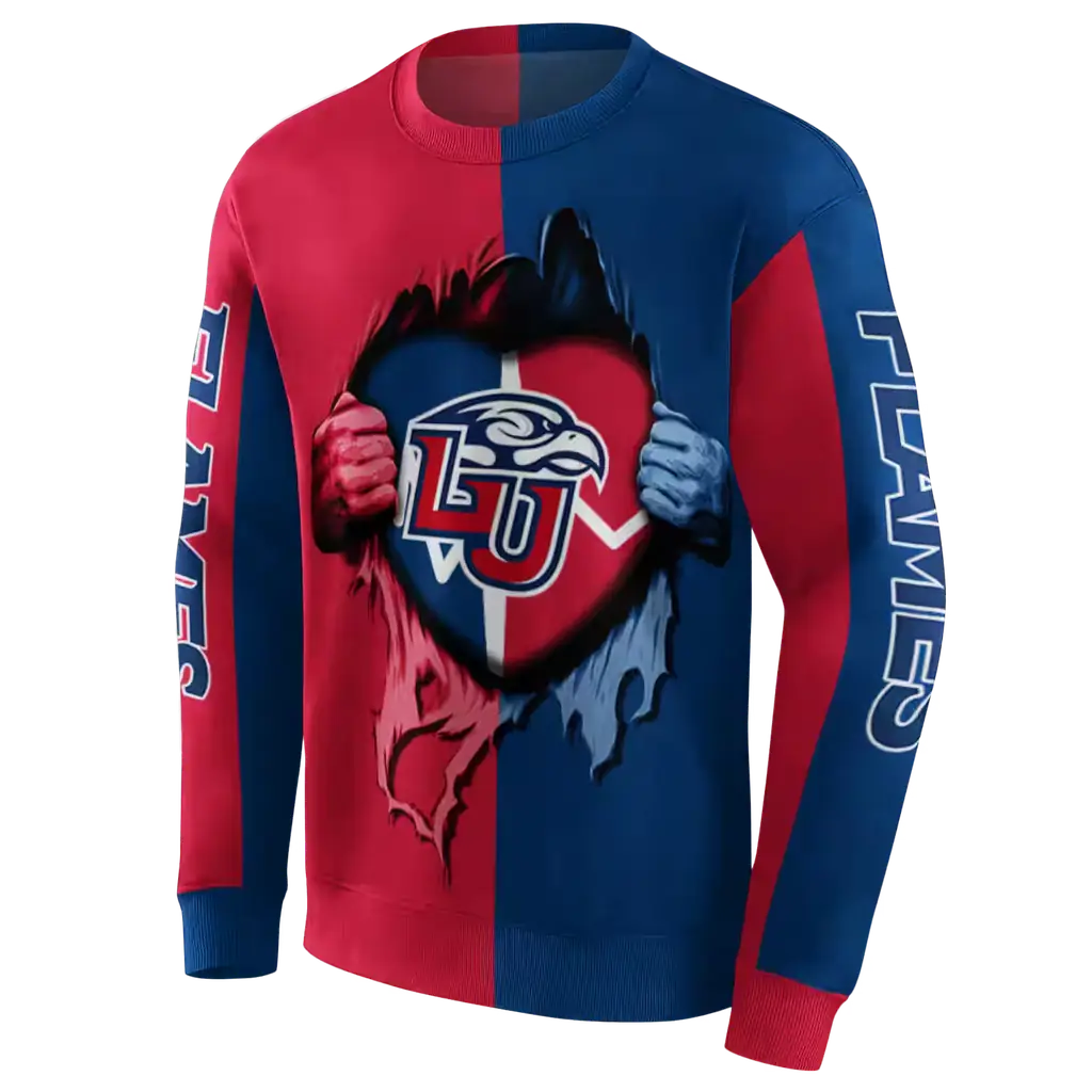 liberty flames heartbeat graphic red hoodie new arrival liberty flames heartbeat graphic red hoodie new arrival
