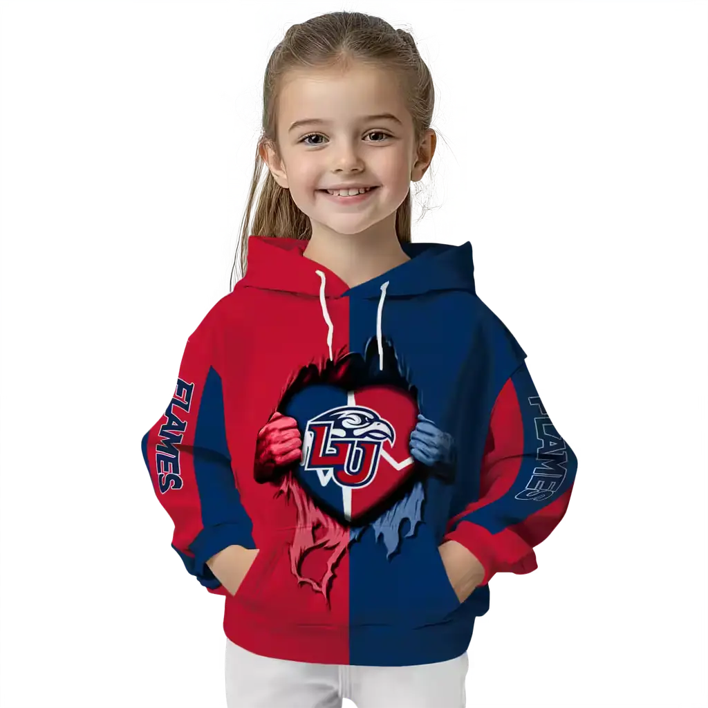 liberty flames heartbeat graphic red hoodie top rated liberty flames heartbeat graphic red hoodie top rated