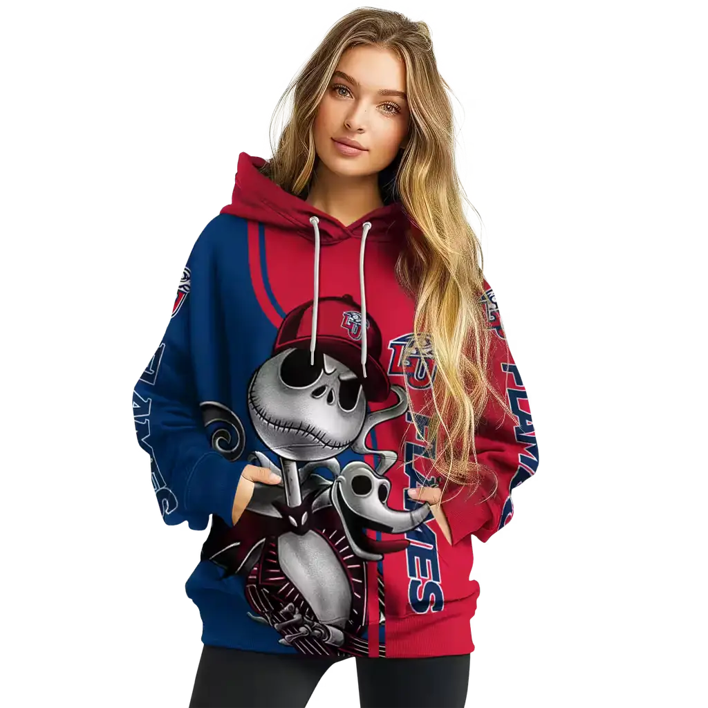 liberty flames jack skellington red hoodie high quality liberty flames jack skellington red hoodie high quality
