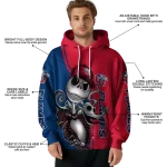 liberty flames jack skellington red hoodie best selling
