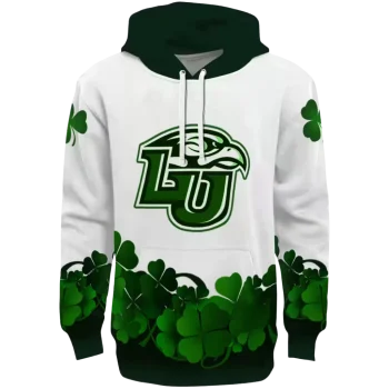 liberty flames lucky motif white green hoodie best selling