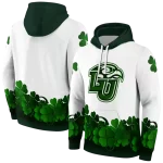 liberty flames lucky motif white green hoodie best selling