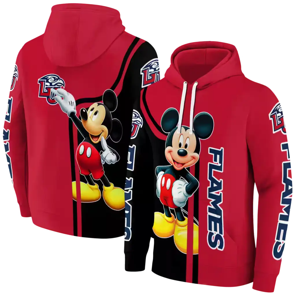 liberty flames mickey mouse red black hoodie fashion forward liberty flames mickey mouse red black hoodie fashion forward