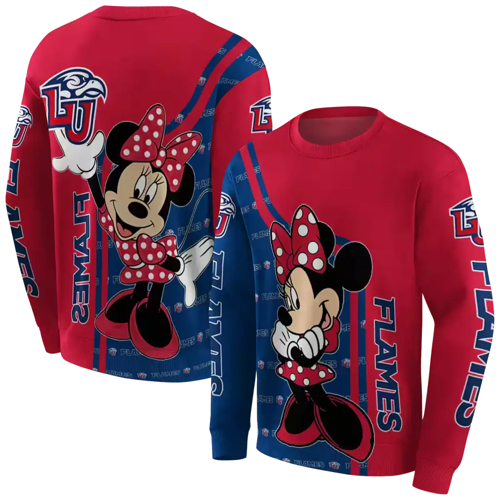 liberty flames minnie mouse red hoodie premium grade liberty flames minnie mouse red hoodie premium grade