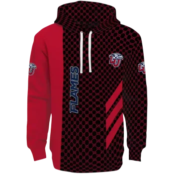liberty flames monogram pattern red hoodie best selling