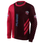 liberty flames monogram pattern red hoodie best selling