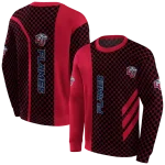 liberty flames monogram pattern red hoodie best selling