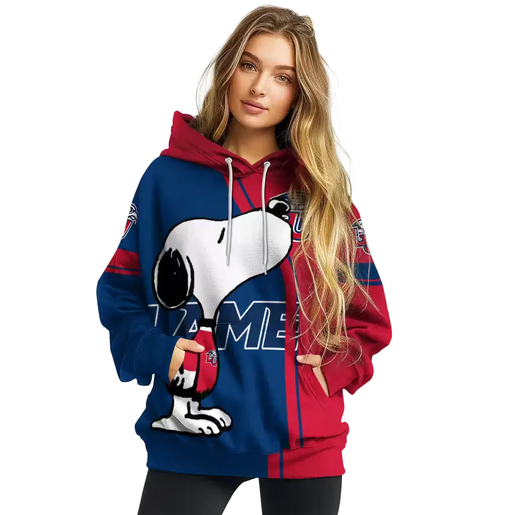 liberty flames playful snoopy red hoodie high quality liberty flames playful snoopy red hoodie high quality