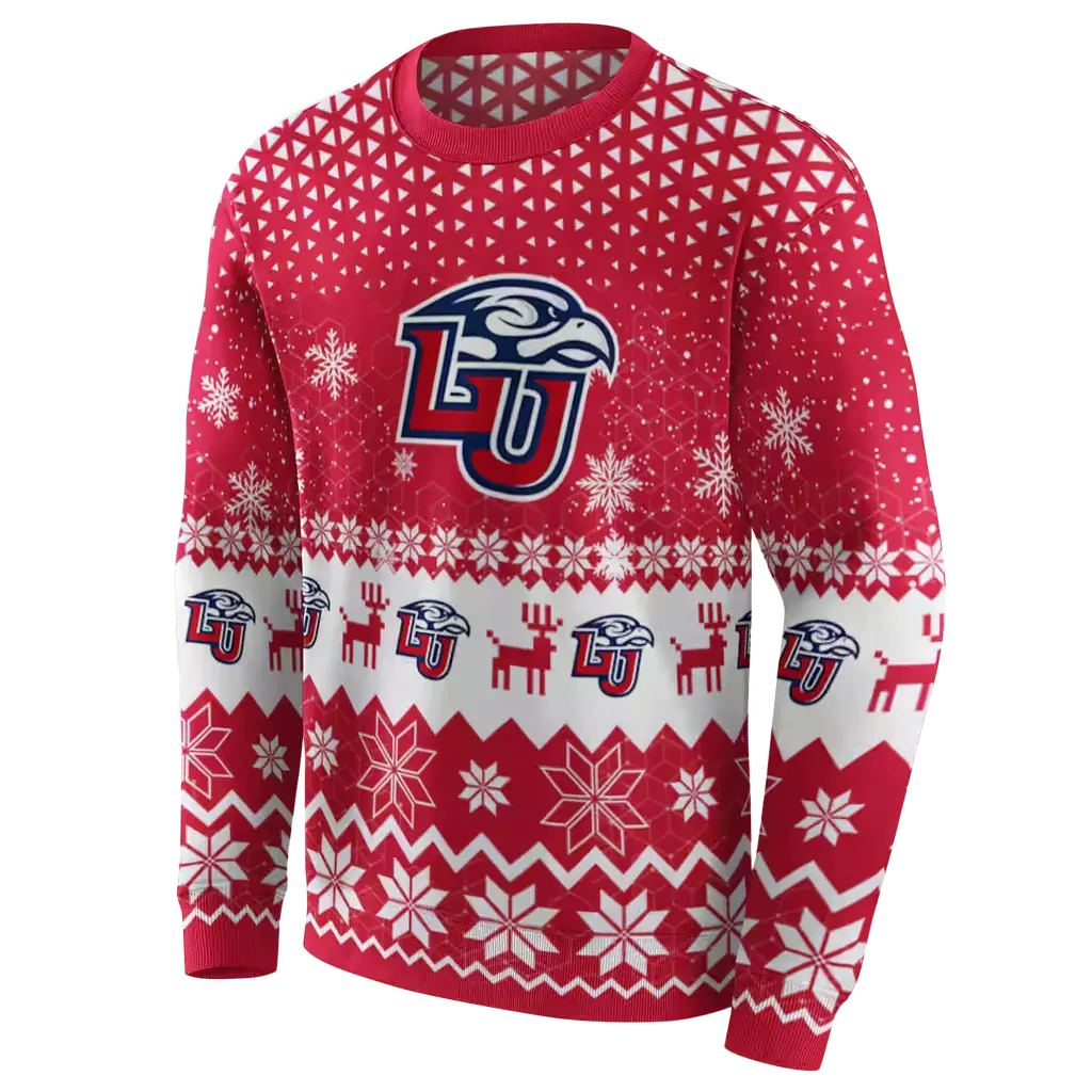 liberty flames reindeer motif red hoodie new arrival liberty flames reindeer motif red hoodie new arrival