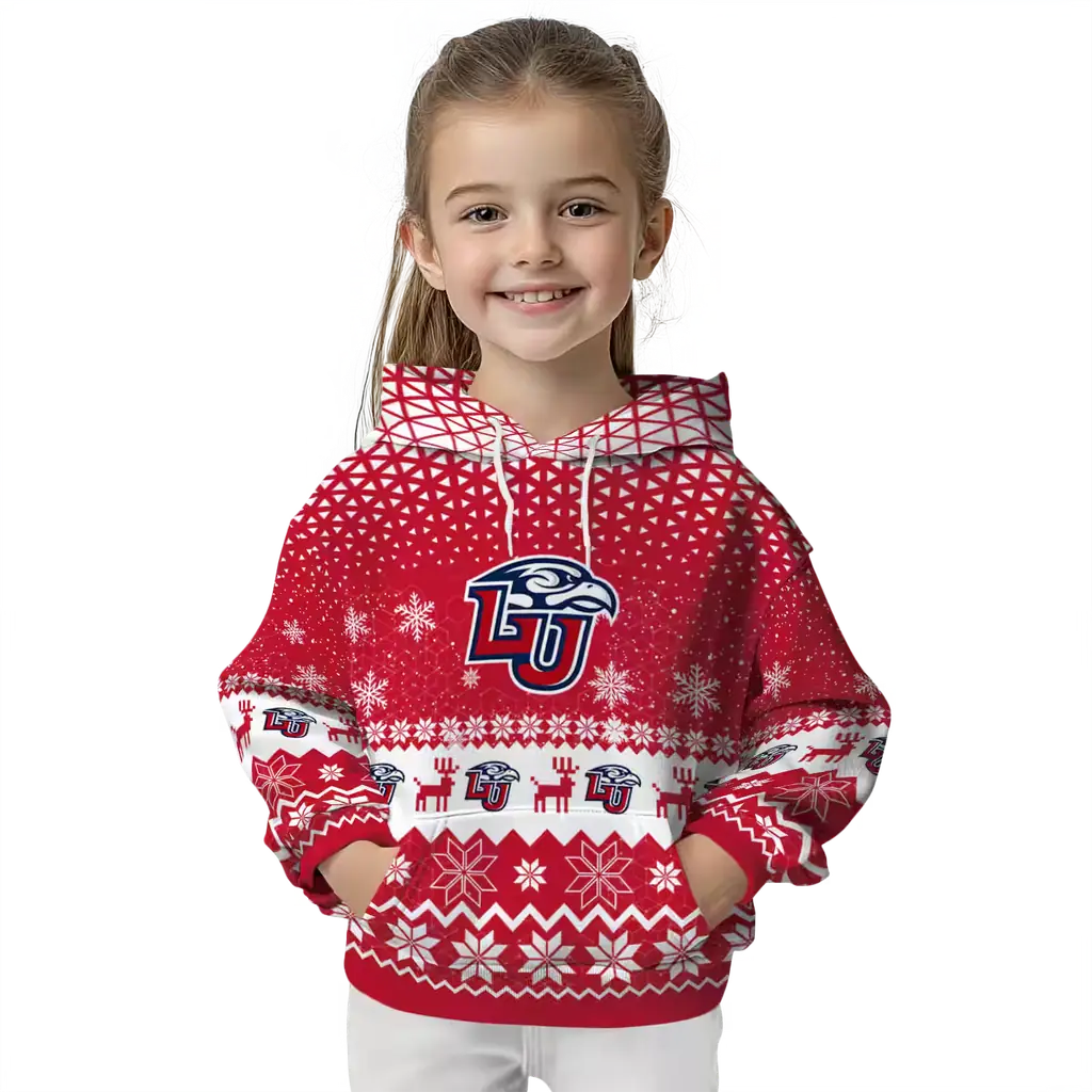 liberty flames reindeer motif red hoodie top rated liberty flames reindeer motif red hoodie top rated