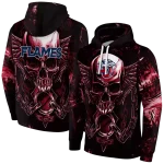 liberty flames skull artwork red black hoodie best selling