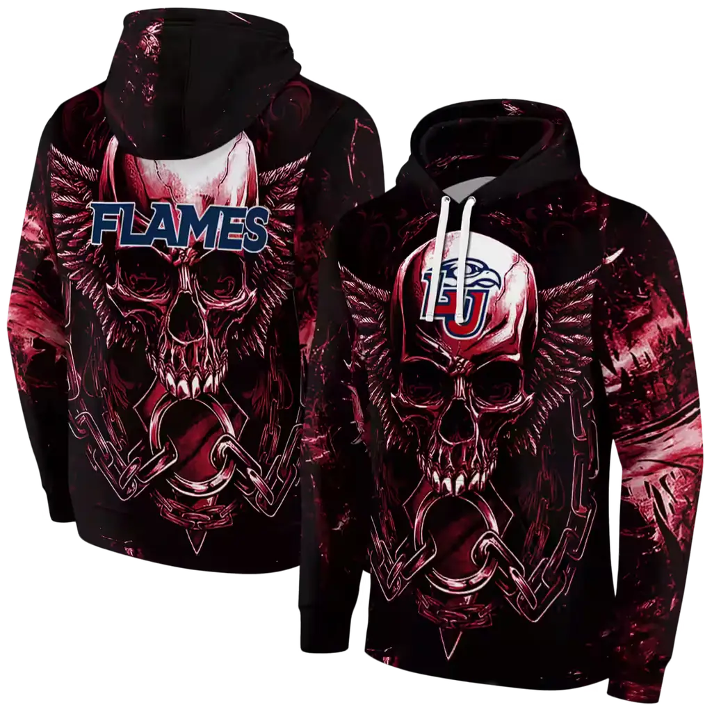 liberty flames skull artwork red black hoodie fashion forward liberty flames skull artwork red black hoodie fashion forward