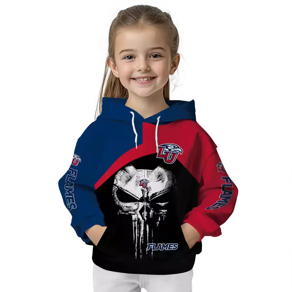 liberty flames skull punisher blue black hoodie top rated liberty flames skull punisher blue black hoodie top rated