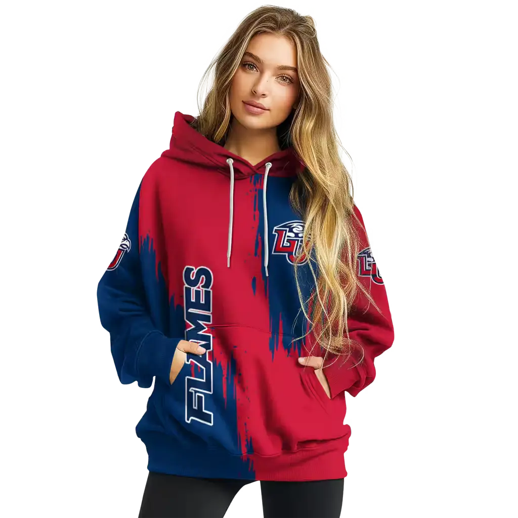 liberty flames splatter effect red hoodie high quality liberty flames splatter effect red hoodie high quality