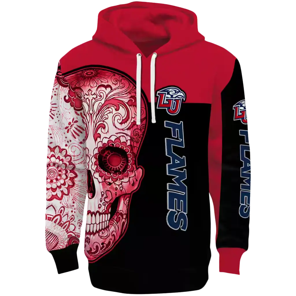 liberty flames sugar skull red black hoodie best selling liberty flames sugar skull red black hoodie best selling