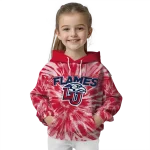 liberty flames tie dye pattern red hoodie best selling