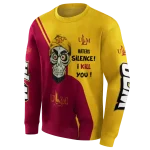 louisiana monroe warhawks achmed skull red hoodie best selling