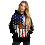 louisiana monroe warhawks american pride black hoodie best selling