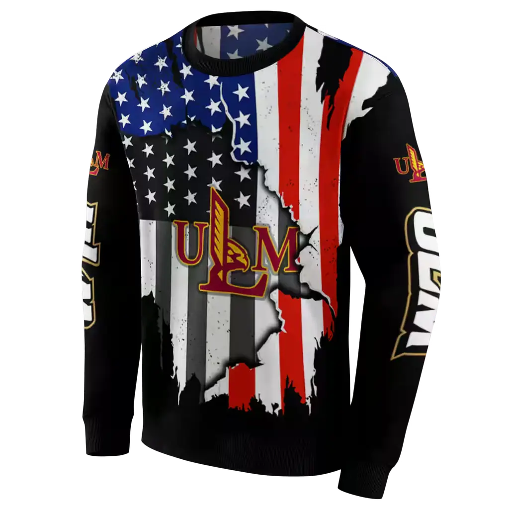 louisiana monroe warhawks american pride black hoodie new arrival louisiana monroe warhawks american pride black hoodie new arrival