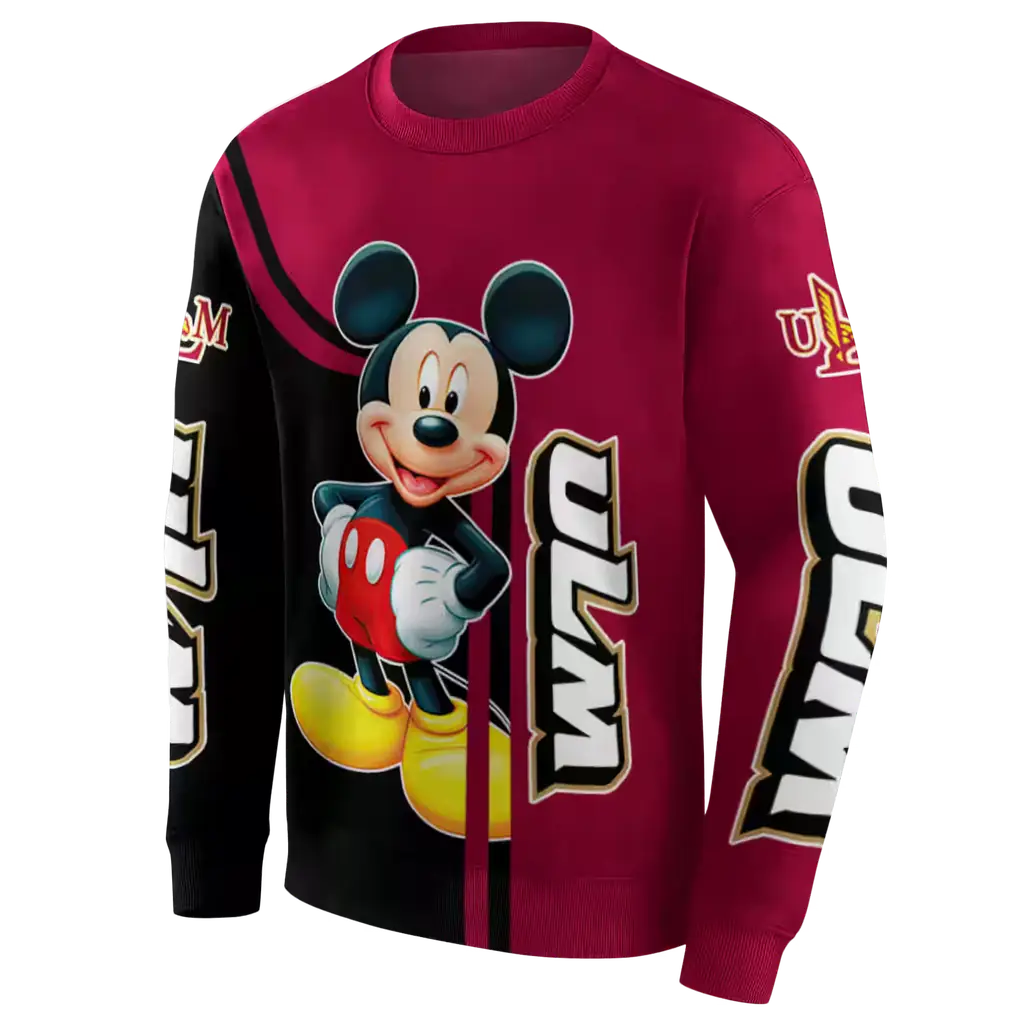 louisiana monroe warhawks mickey mouse red black hoodie new arrival louisiana monroe warhawks mickey mouse red black hoodie new arrival