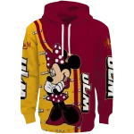 louisiana monroe warhawks minnie mouse red hoodie best selling