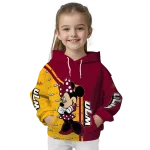 louisiana monroe warhawks minnie mouse red hoodie best selling