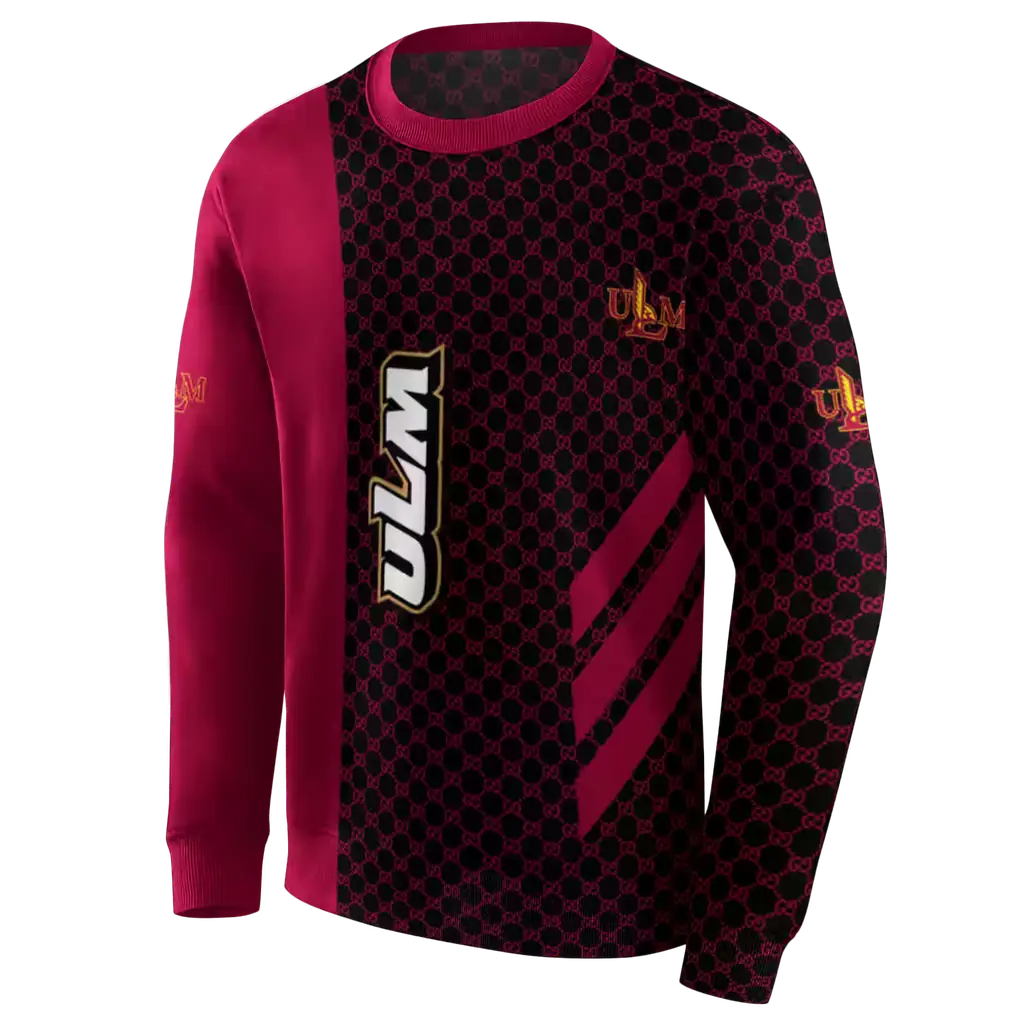 louisiana monroe warhawks monogram pattern red hoodie new arrival louisiana monroe warhawks monogram pattern red hoodie new arrival