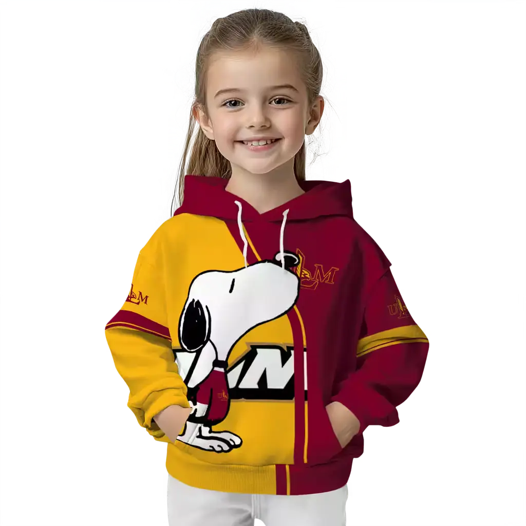 louisiana monroe warhawks playful snoopy red hoodie top rated louisiana monroe warhawks playful snoopy red hoodie top rated