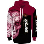 louisiana monroe warhawks sugar skull red black hoodie best selling