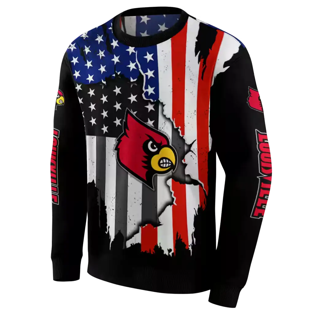 louisville cardinals american pride black hoodie new arrival louisville cardinals american pride black hoodie new arrival