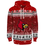 louisville cardinals christmas trees red hoodie best selling