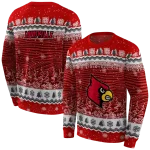 louisville cardinals christmas trees red hoodie best selling