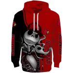 louisville cardinals jack skellington red hoodie best selling