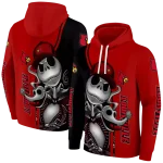 louisville cardinals jack skellington red hoodie best selling