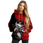 louisville cardinals jack skellington red hoodie best selling