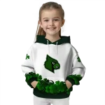 louisville cardinals lucky motif white green hoodie best selling