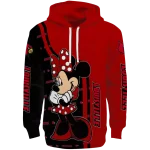 louisville cardinals minnie mouse red hoodie best selling