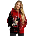 louisville cardinals minnie mouse red hoodie best selling