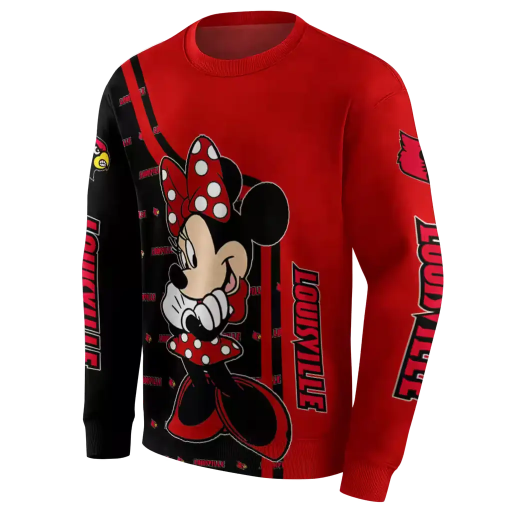 louisville cardinals minnie mouse red hoodie new arrival louisville cardinals minnie mouse red hoodie new arrival