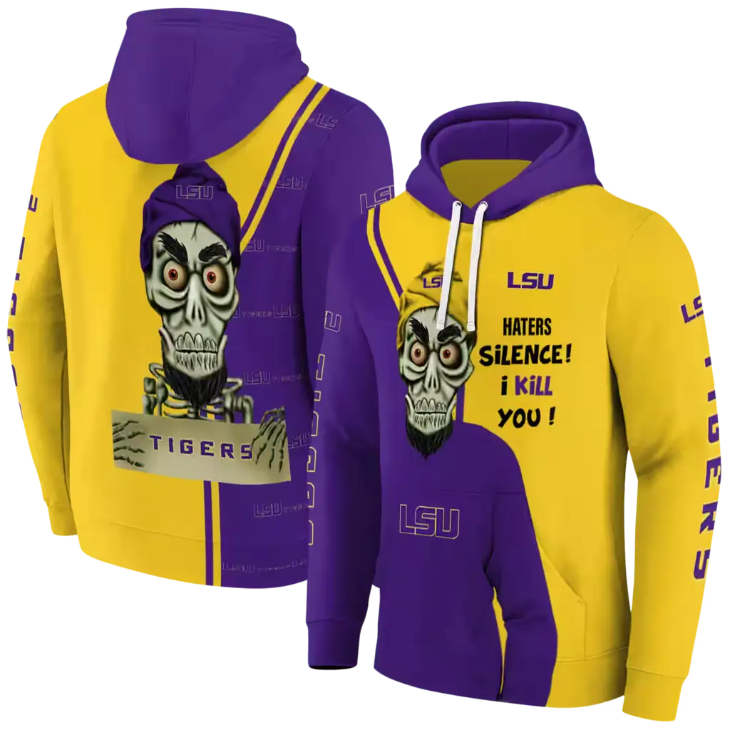 lsu tigers achmed skull purple hoodie fashion forward lsu tigers achmed skull purple hoodie fashion forward