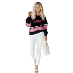 lsu tigers awareness ribbon black pink hoodie best selling