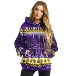 lsu tigers christmas trees purple hoodie best selling