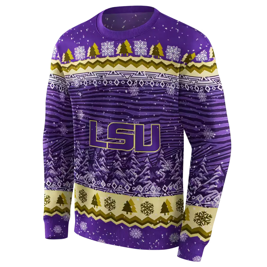 lsu tigers christmas trees purple hoodie new arrival lsu tigers christmas trees purple hoodie new arrival