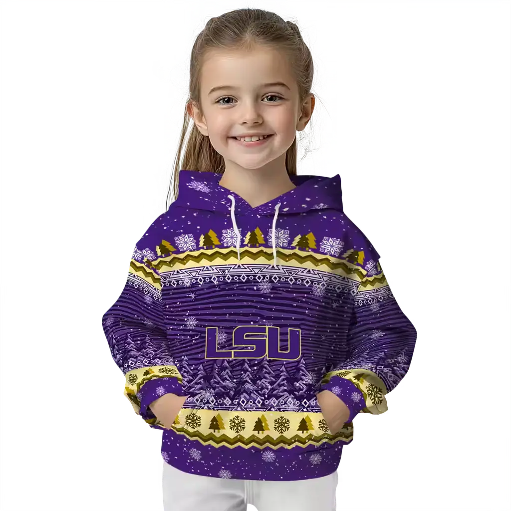 lsu tigers christmas trees purple hoodie top rated lsu tigers christmas trees purple hoodie top rated