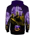 lsu tigers halloween vibes purple black hoodie best selling