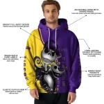 lsu tigers jack skellington purple hoodie best selling