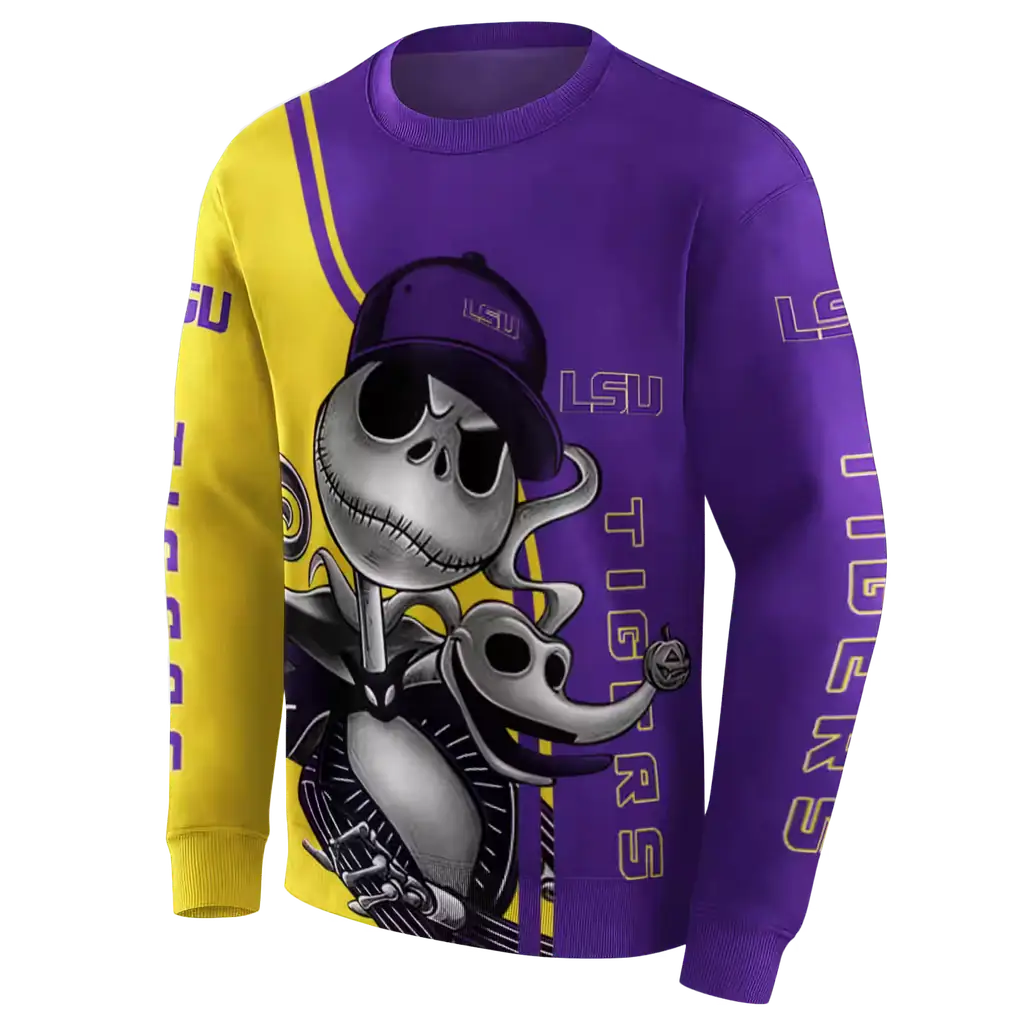 lsu tigers jack skellington purple hoodie new arrival lsu tigers jack skellington purple hoodie new arrival