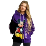 lsu tigers mickey mouse purple black hoodie best selling