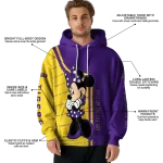 lsu tigers minnie mouse purple hoodie best selling