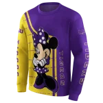 lsu tigers minnie mouse purple hoodie best selling